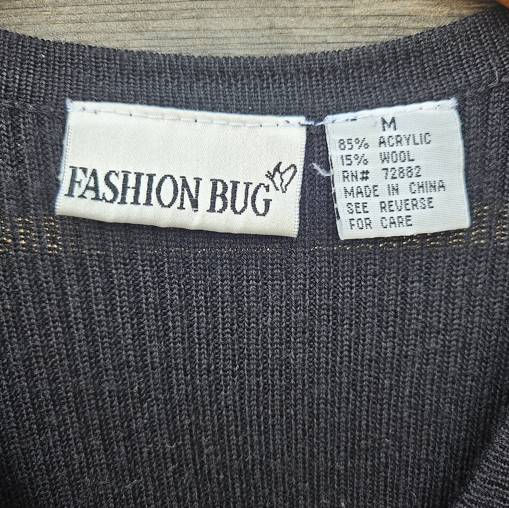 RARE Fashion Bug full length black duster. - Picture 2 of 3